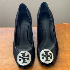 Tory Burch Peep Toe Heels